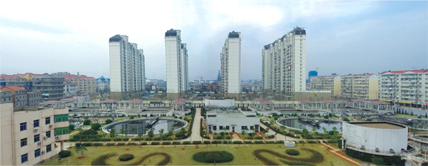 江西最大污水處理廠——南昌朝陽污水處理廠二期工程（省、市優(yōu)良工程，獲滕王閣杯）